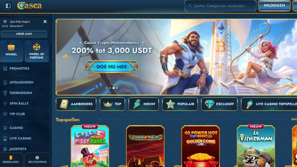 review over belgische goksite casea casino